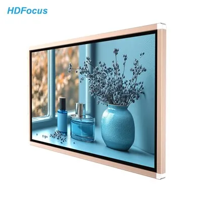 Muur gemonteerd display touchscreen