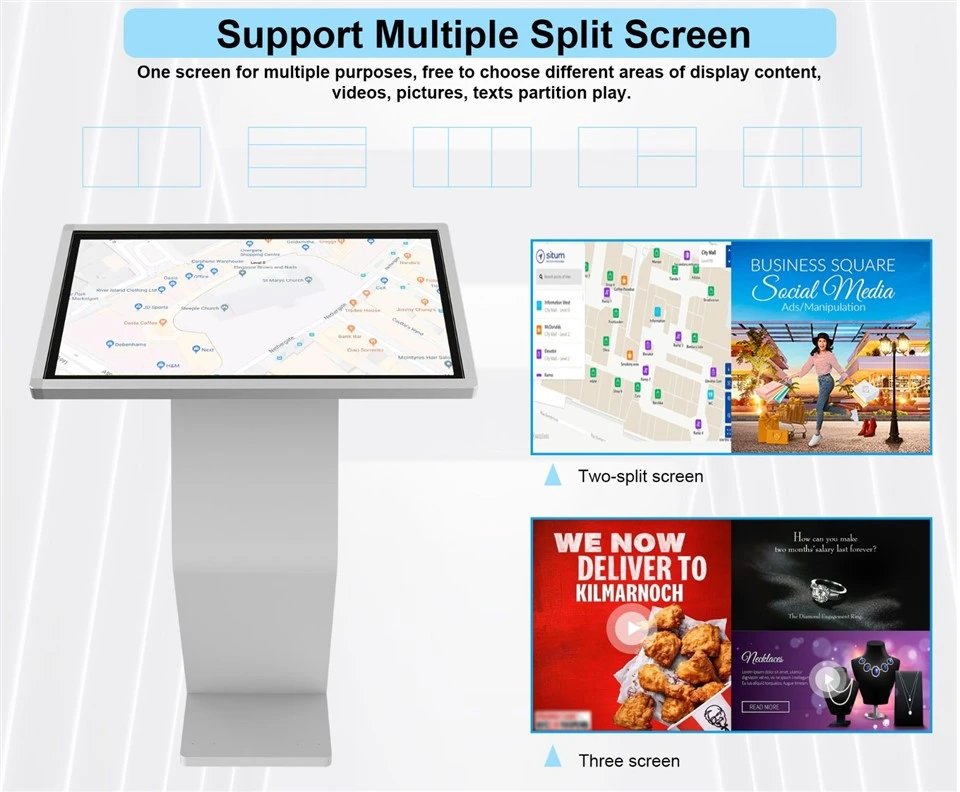 Touch Screen Kiosk Interactive Display Monitor Touch Screen Kiosk Interactive Display Monitor
