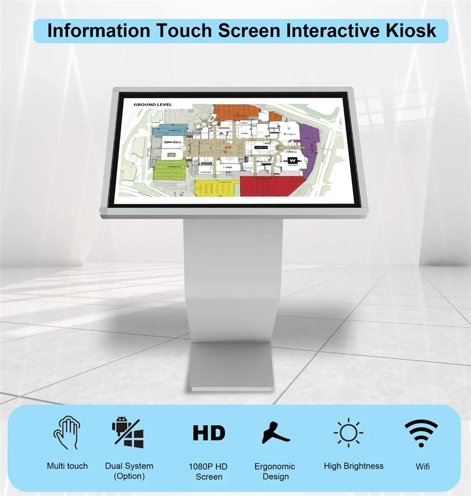 Touch Screen Kiosk Interactive Display Monitor Touch Screen Kiosk Interactive Display Monitor